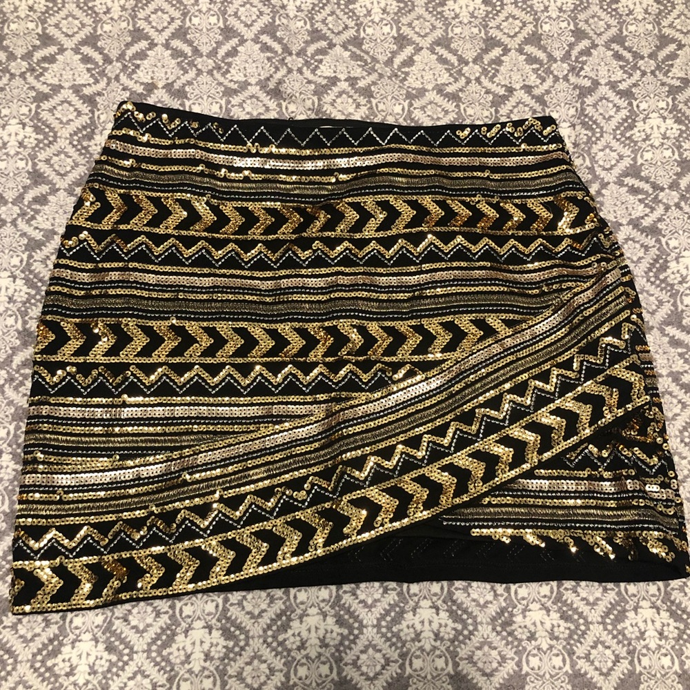 Sequin skirt